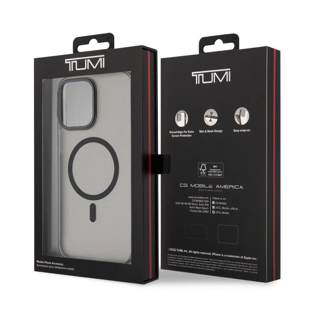 TUMI iPhone 15 Pro Max Orjinal Lisanslı M-safe Şarj Özellikli Buzlu Mat Telefon Kılıfı TUMI iPhone 15 Pro Max Orjinal Lisanslı M-safe Şarj Özellikli Buzlu Mat Telefon Kılıfı
